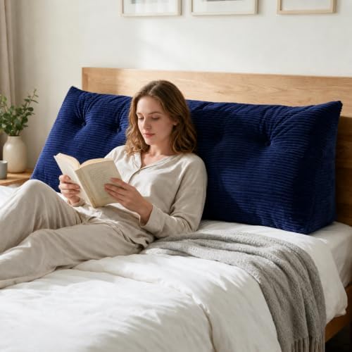 Headboard Pillow Queen, Wedge Pillow Headboard by BestRoyal