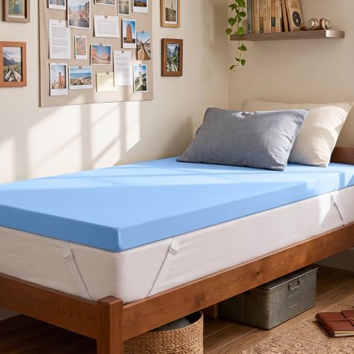 Ninemoon 3 Inch Memory Foam Mattress Topper by Ninemoon