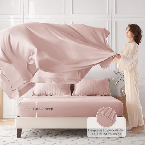MUXHOMO 7 Pieces Oversized King Comforter Set, Seersucker Bed in a Bag - Image 3