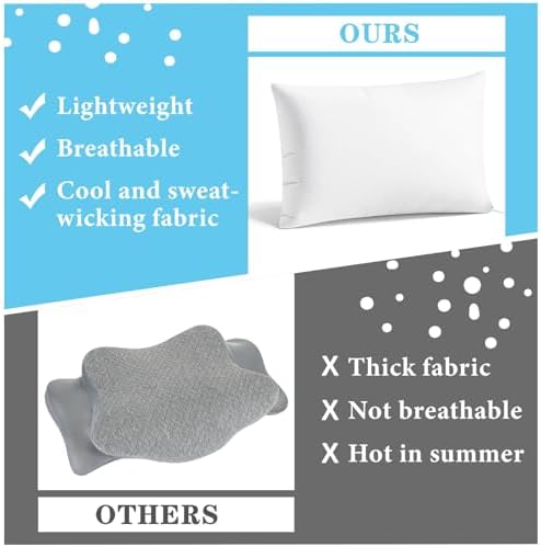 Hahafelt 2 Pack 7"x11" Cooling Small Pillowcase - Image 3