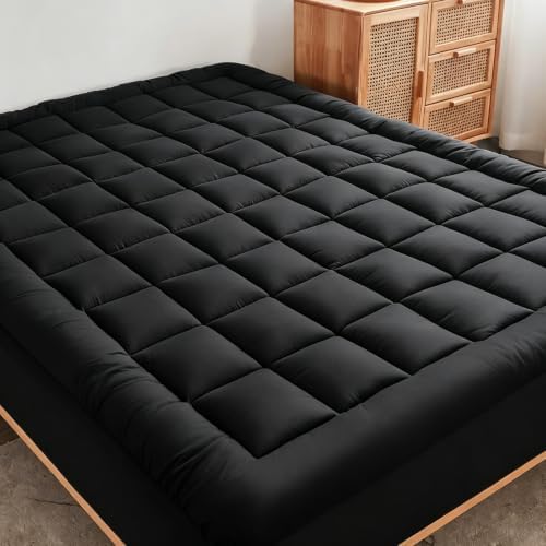 Mattress Pad Cover with Stretches to 18” Deep Pocket Fits Up to 8”-21” Cooling - Image 6