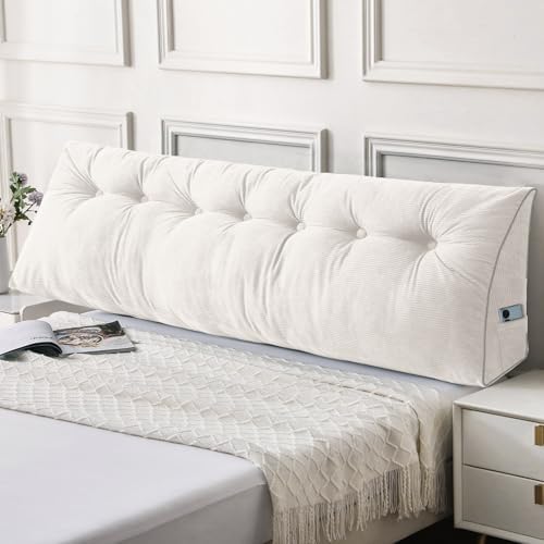 Sasttie Headboard Pillow King, Wedge Pillow Headboard by SASTTIE