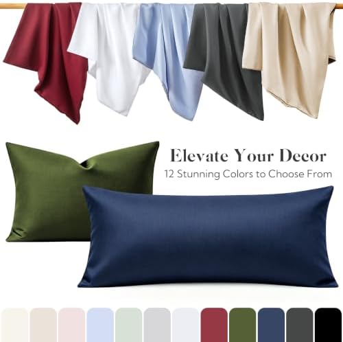 MR&HM Queen Pillowcase Set of 2, Cooling & Breathable, Dark Grey - Image 7