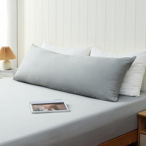 100% Cotton Zippered Body Pillow Protectors 1 Pack by ShunjieHome