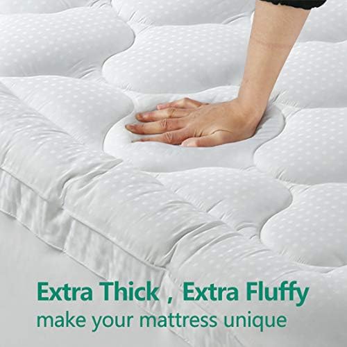 COHOME Cal King Mattress Topper, Extra Thick Cooling Mattress Pad - Image 3