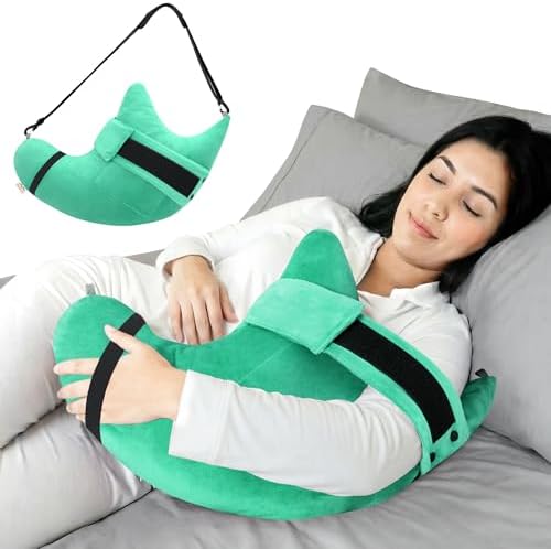 Shoulder Surgery Pillow for Rotator Cuff Pain Impingement Replacement Recovery by Muwago