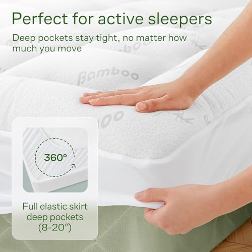Niagara Sleep Solution Full XL Ultra Soft Mattress Topper—Back Pain Relief - Image 5