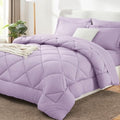 CozyLux King Comforter Set 102"x90" Light Purple by CozyLux