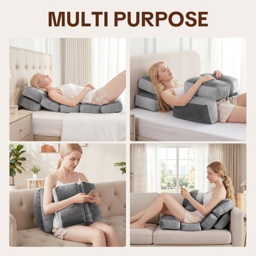 HOMBYS 6-Segment Adjustable Weighted Body Pillow - Image 5