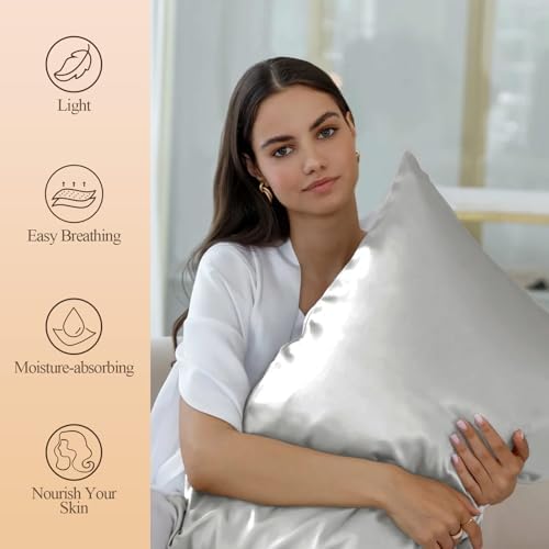 Silk Like Satin Body Pillowcase, 1 Pack, 20x54 Inches - Image 2