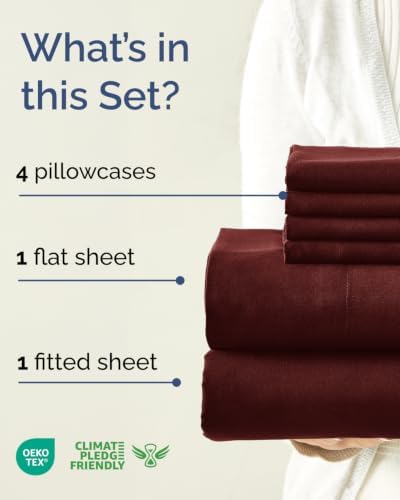 Queen 6 Piece Bed Sheet Set - Image 2