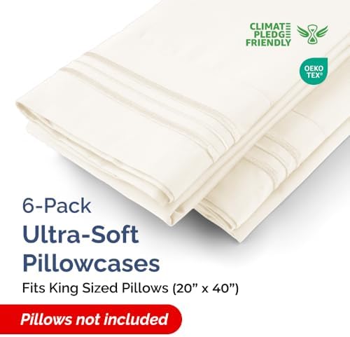 King Pillow Cases Set of 6 - Image 2
