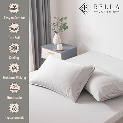 Bella Coterie | Luxury Bamboo Viscose Queen Size Pillowcase Set - Image 2