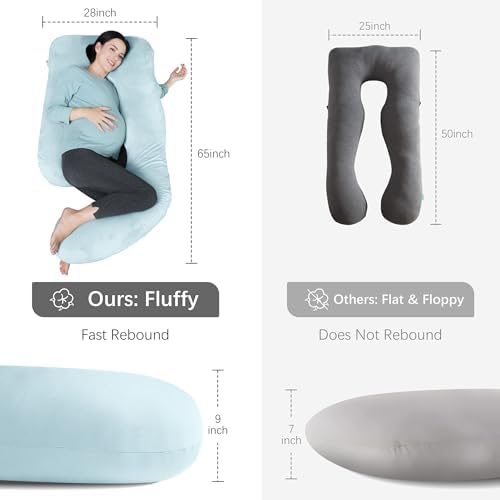 MOON PARK Pregnancy Pillows for Sleeping - Image 7