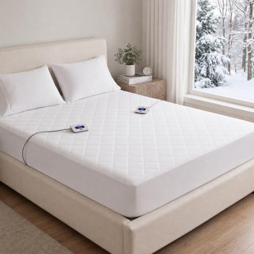 Sealy Heated Mattress Pad Queen Size Dual Control 10 Heat Levels - Image 6