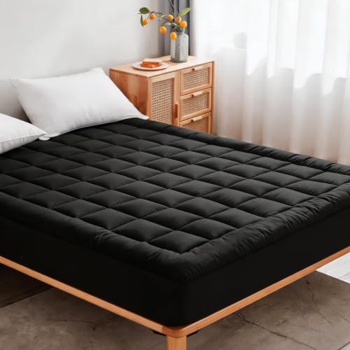 Mattress Pad Cover with Stretches to 18” Deep Pocket Fits Up to 8”-21” Cooling - Image 6
