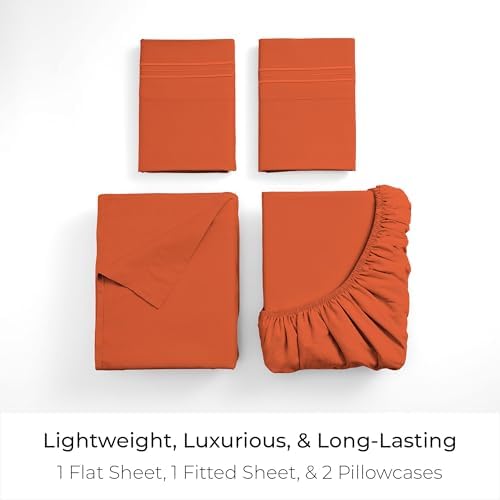 Mellanni Iconic 4-Piece, Ultra Soft Sheet Set - Image 3