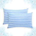 Cooling Pillow Case Covers Only, Standard Size Set of 2 by AilemeiDirect