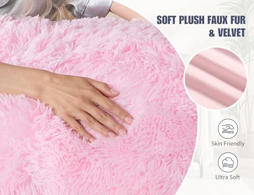 WSOFRLAC Fluffy Full Body Pillow, Long Pillow - Image 5