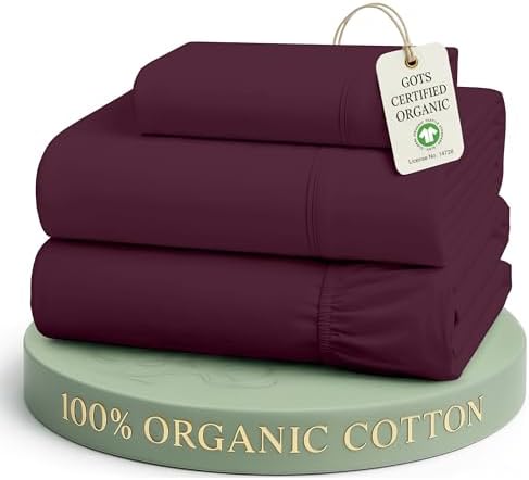 LANE LINEN Twin XL Sheets 100% Organic Cotton Cooling Soft by LaneLinen