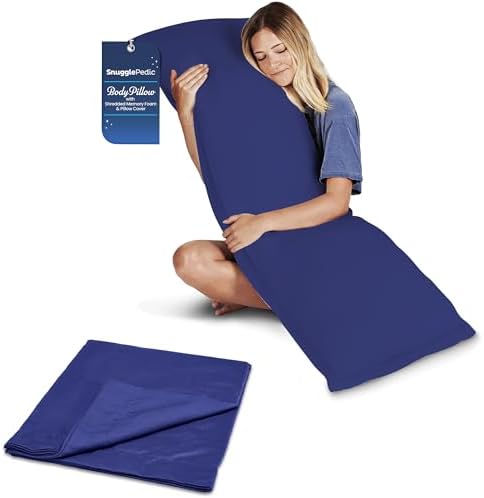 Snuggle-Pedic Body Pillow for Side Sleepers for Adults by Snuggle-Pedic