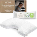 Coop Home Goods Original Cut-Out Adjustable Pillow, Queen Size Bed Pillows by CoopSleepGoods