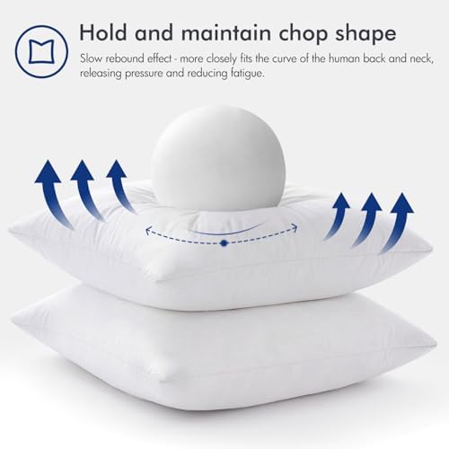 MIULEE 30x30 Euro Pillow Inserts - Image 5