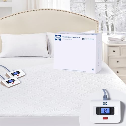 Sealy Heated Mattress Pad Cal King Size by Sealy