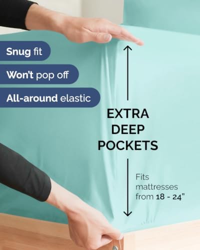 Extra Deep Flex Top Split Head King Sheet Set - Image 4