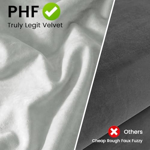 PHF Truly Velvet Pillowcases King Size 20" x 36", No Insert - Image 5