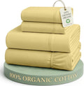 LANE LINEN Full Size Bed Sheets 100% Organic Cotton Soft 4pc by LaneLinen