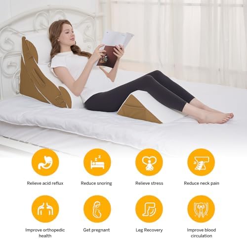 Wedge Pillow Set for After Surgery – 5PCS Orthopedic Bed Wedge Pillow Set for - Image 5