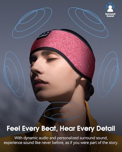 MUSICOZY Sleep Headphones Bluetooth Headband Headphones - Image 4