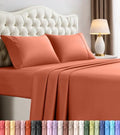 Queen Sheets Set, 4 Pieces 16" Deep Pocket Hotel Luxury Bed Sheets by UTOPIABEDDING