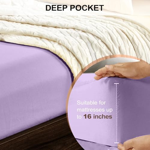 FreshCulture California King Fitted Sheet Only - Image 4