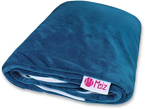 Meiz Full Body Pregnancy Pillow Cover – Pregnancy Pillow Case – Soft Velvet - Image 4