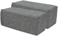 2 Pack Couch Arm Rest Pillow, High Density Foam Armrest Cushion, Removable & by MMuteTouch