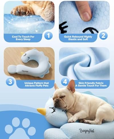 BurgeonNest Cooling Small Dog Pillow - Image 6