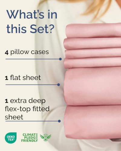 Extra Deep Flex Top Split Head King Sheet Set - Image 2
