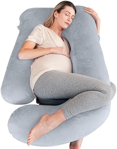 Cute Castle Pregnancy Pillows, Soft U-Shape Maternity Pillow by Cute+Castle