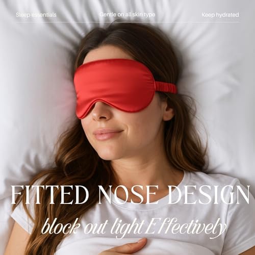 Red Sleep Eye Mask - Image 3