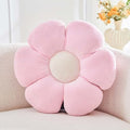 Kcvvcr Pink Flower Pillow, 19.6" Cute Flower Shaped Floor Pillow, Aesthetic by Kcvvcr