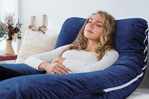 AngQi Pregnancy Body Pillow, U Shaped Full Body Pillow - Image 5