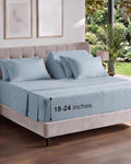 Extra Deep Flex Top Split Head King Sheet Set by CGKUnlimited