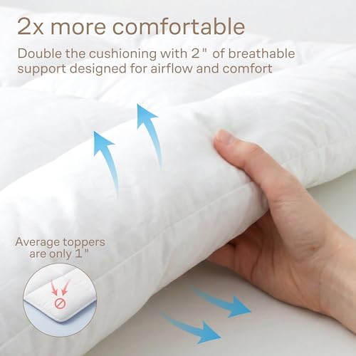 Ultra Soft & Cooling Mattress Topper - Image 4