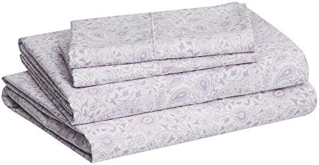 Amazon Basics Lightweight Super Soft Easy Care Microfiber Bed Sheet Set by AmazonBasics