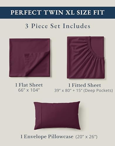 LANE LINEN Twin XL Sheets 100% Organic Cotton Cooling Soft - Image 4