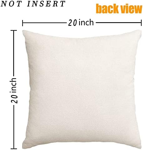 RABUSOFA Spring Summer Pillows Decorative Throw Pillows 20x20, Large Outdoor - Image 6