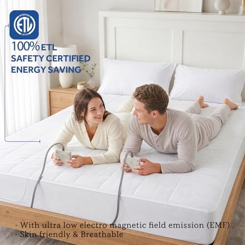 Sealy Electric Mattress Pad Queen Size 10 Heat Settings Machine Washable - Image 5