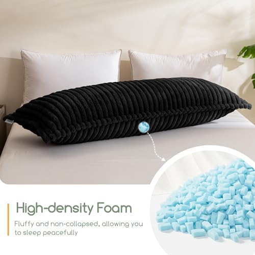 HIGOGOGO Memory Foam Body Pillow, Thickened Large Long Bed Pillow - Image 5